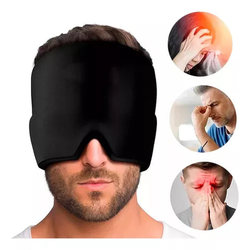 MigraRelax™ - Gorro Terapéutico de Alivio para Migrañas